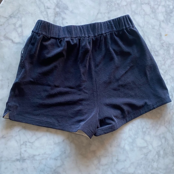 Authentic NWT Moncler Terry Swim Cover Up Shorts - Picture 2 of 9